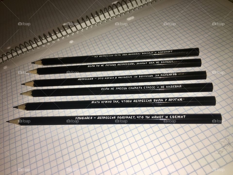 antidepressant pencils