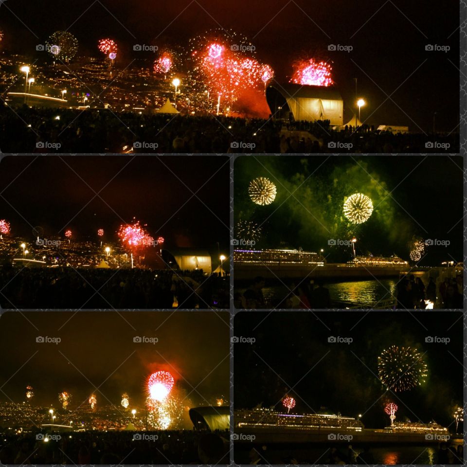 Welcome 2016. Madeira island best firework 