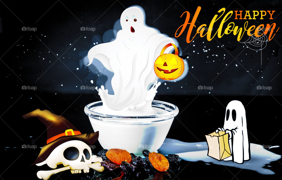 #happy #halloween #horror #ghost #banner #poster #photomixing #effect #manipulation #ps #adobe #photoshop #edits #GraphicDesign #Design