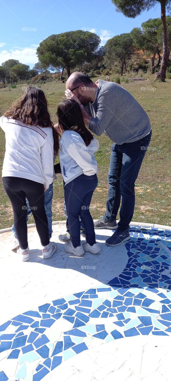 Mosaico en parque