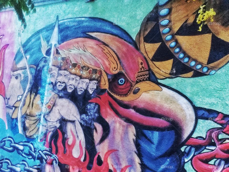 beautiful visual street art