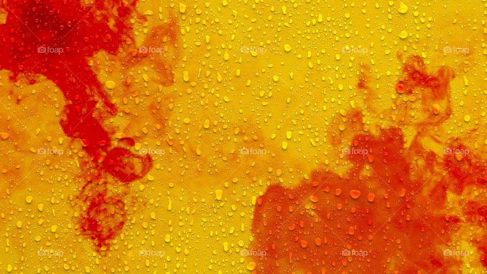 futuristic red and yellow background