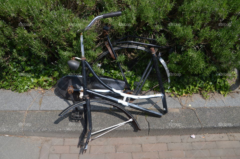 Destroyed Bicycle