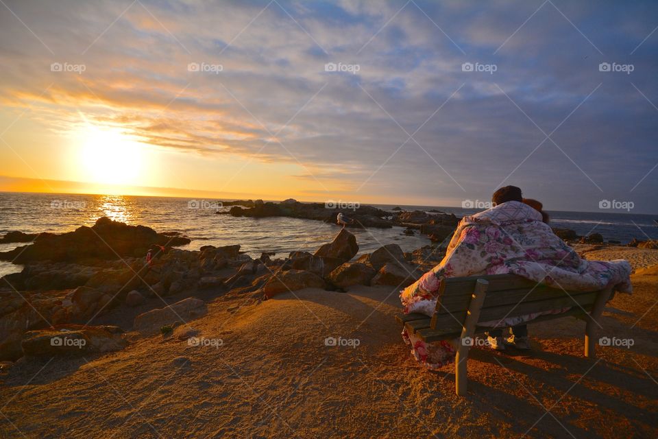 Perfect spot for enjoying the perfect sunset together in Monterey - California 