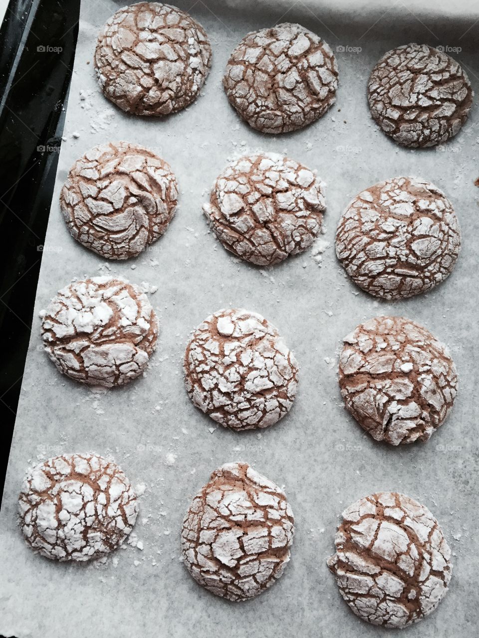 Delicious chocolate cookies