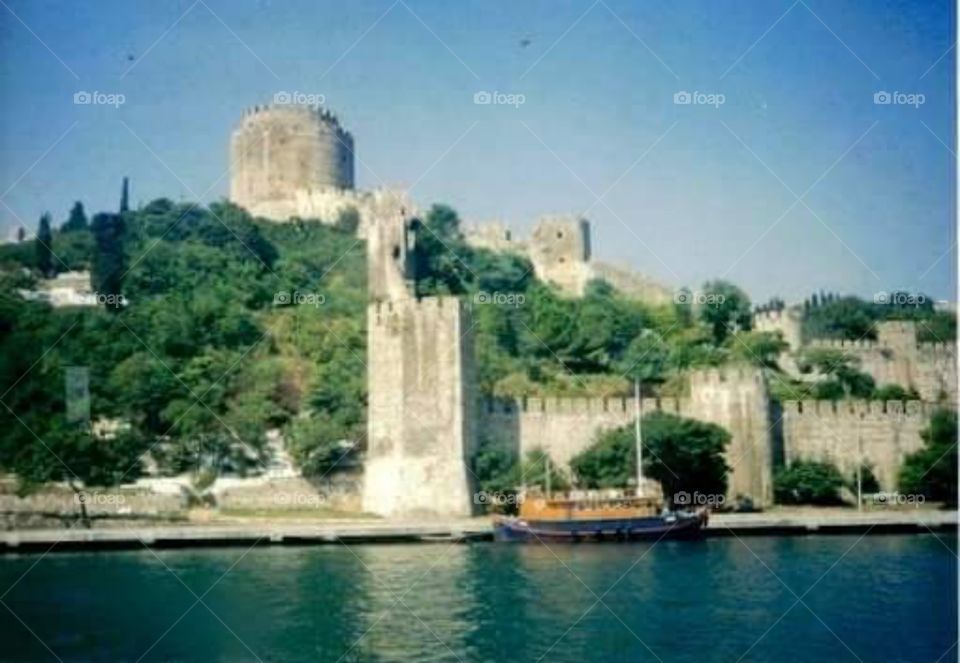 View from Bhosphurud cruise boat, Turkey