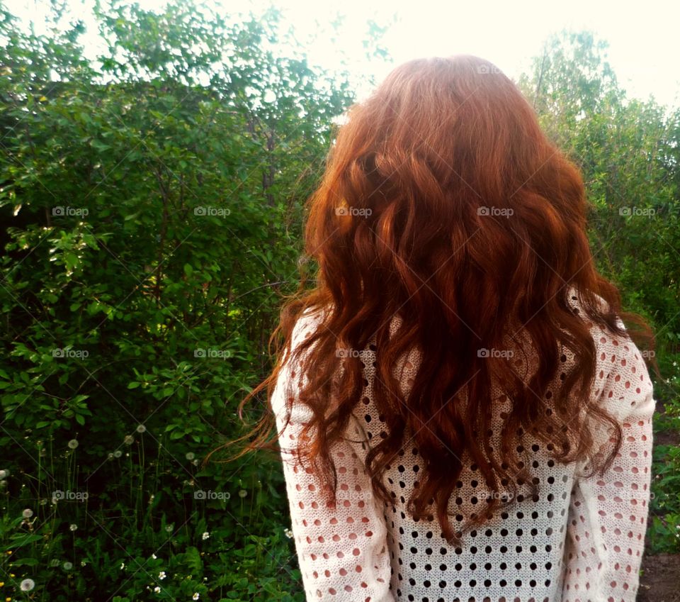 hair color as a lifestyle ... redheaded girl