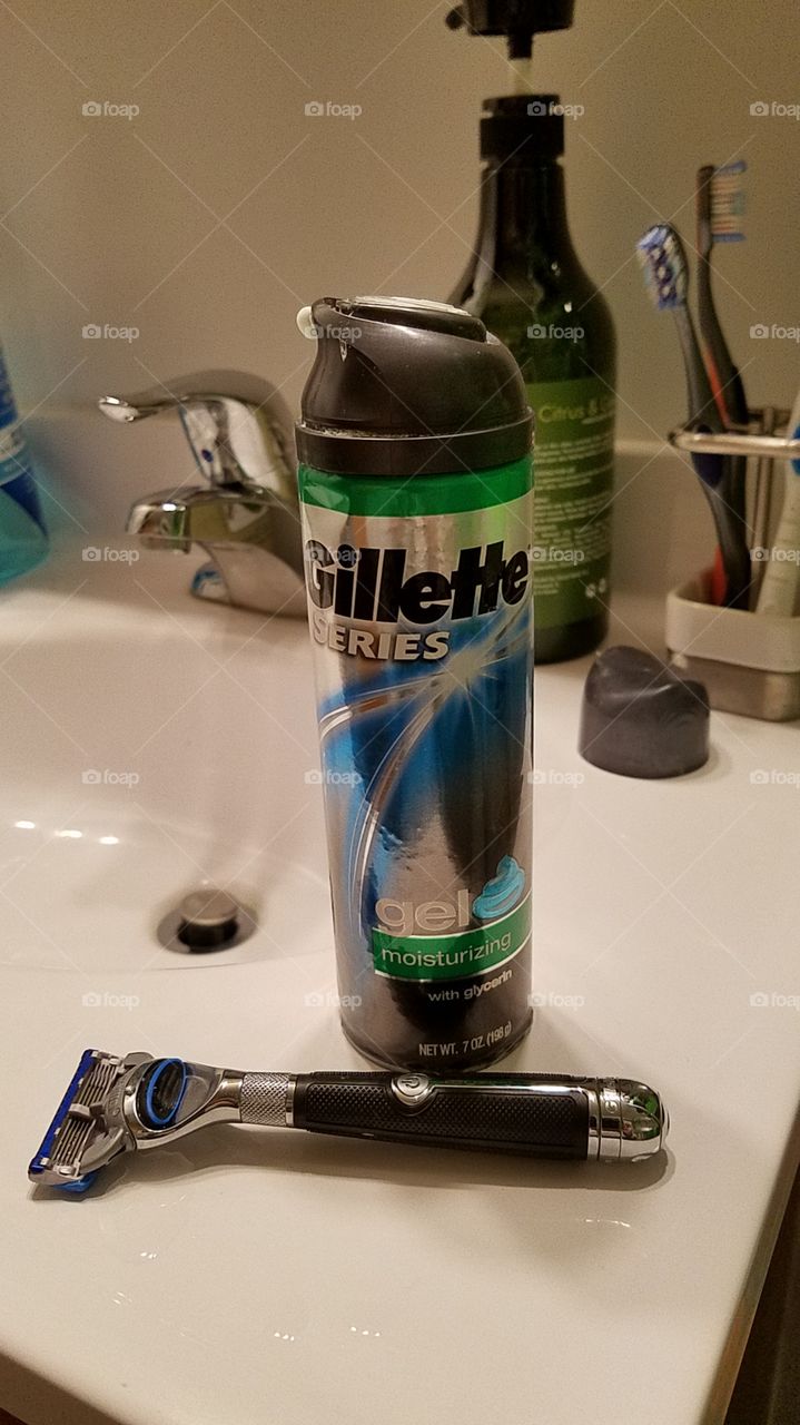The ritual of shaving