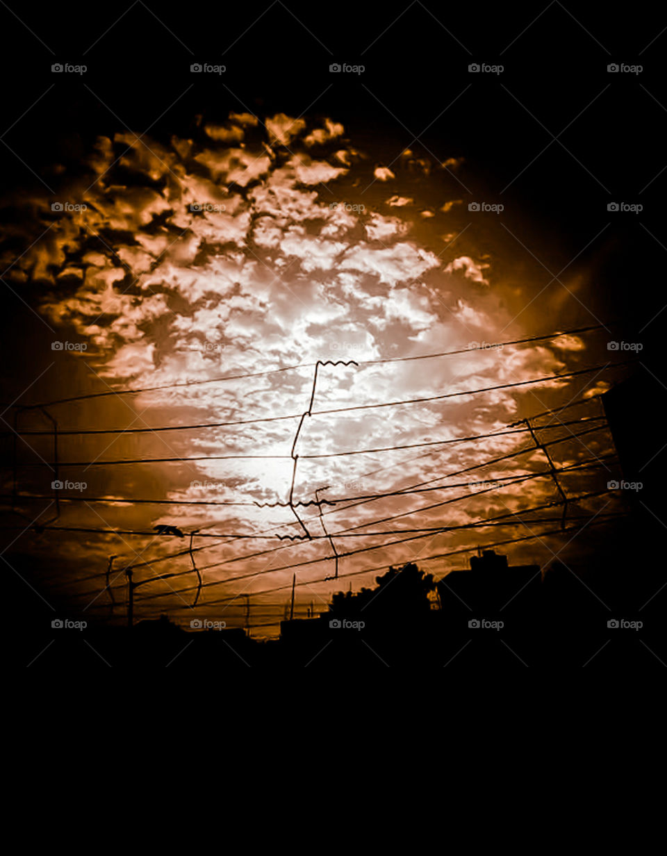 Title- Flashing Flame
Description- Sunset,sky,dramatic sky,dramatic clouds
Location-West Bengal,India