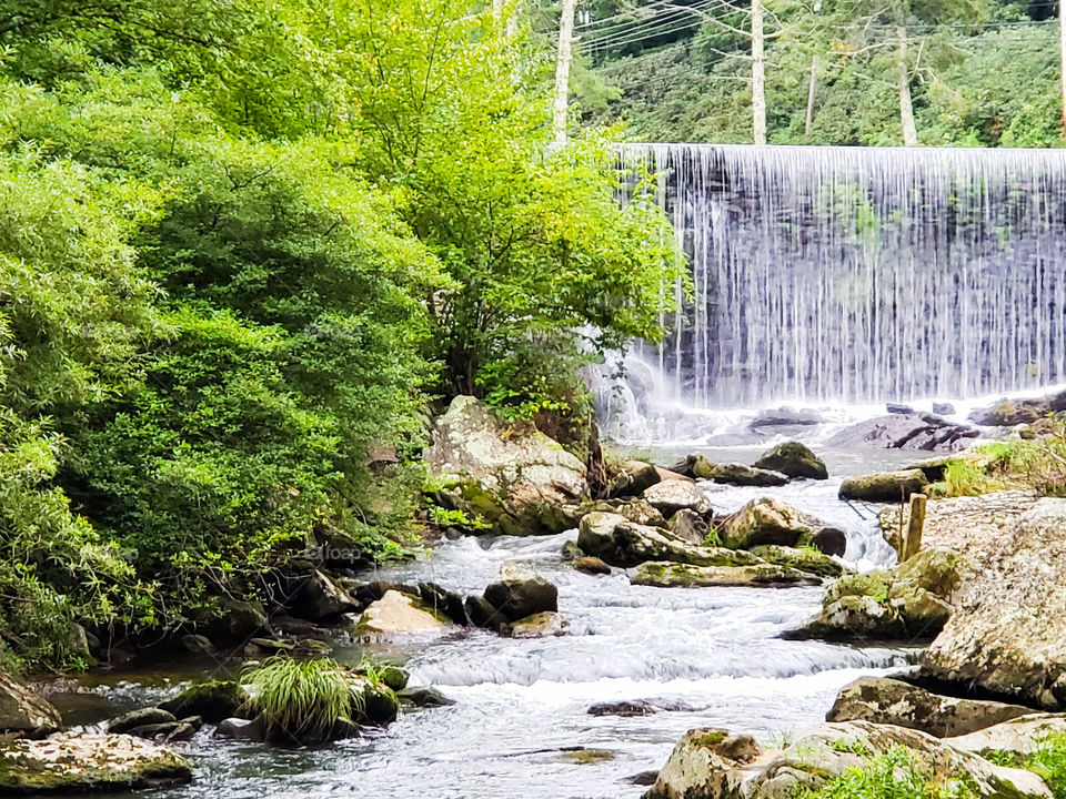 North Carolina waterfall