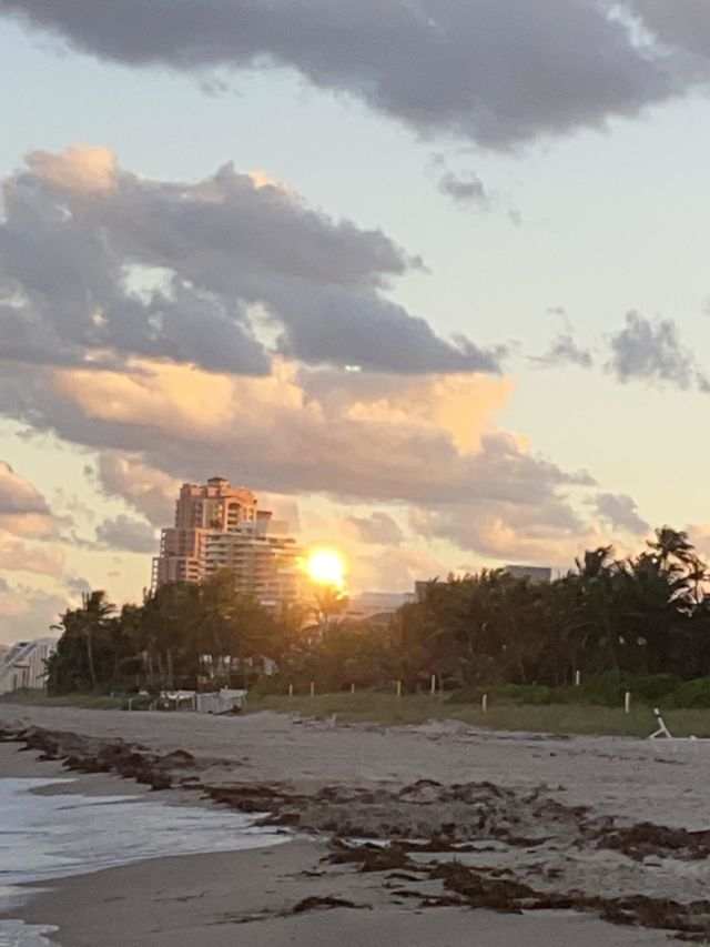 Just a day at the beach waiting for the sunrise.