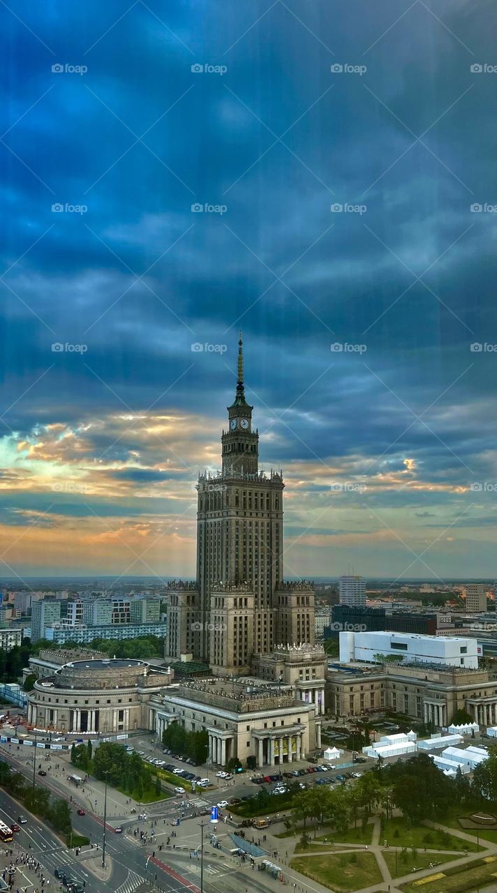 Palace of Culture and Science in Warsaw
