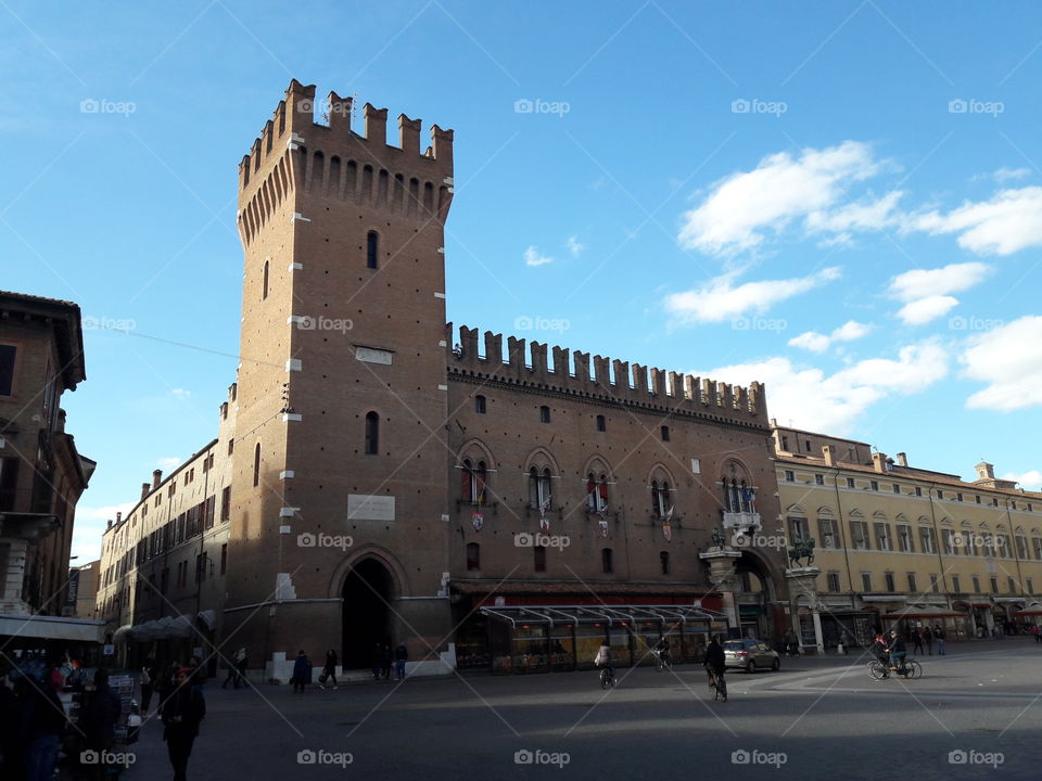 castle and sky