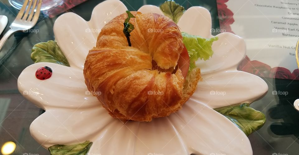 Sandwich on a Croissant