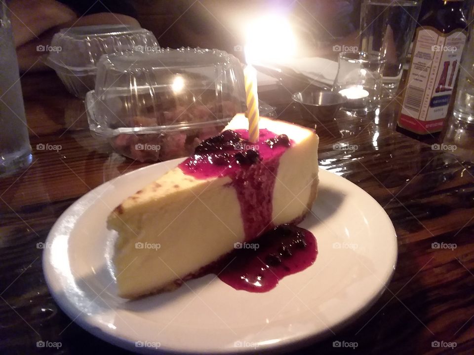 Birthday Cheese Cake.