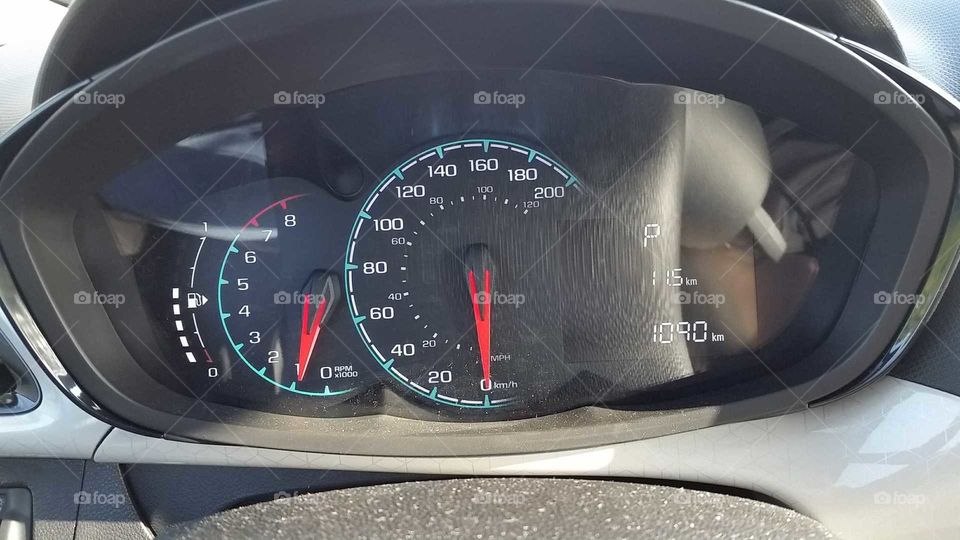 Dashboard Speedometer Odometer