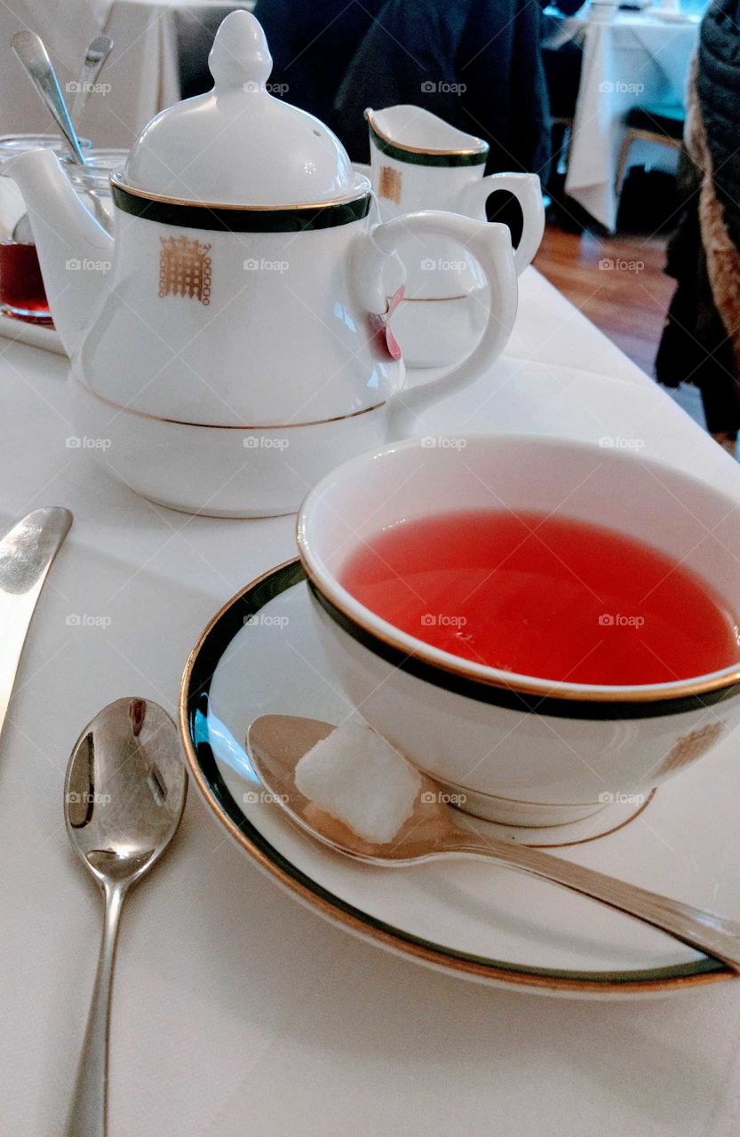 a Cup of tea in England