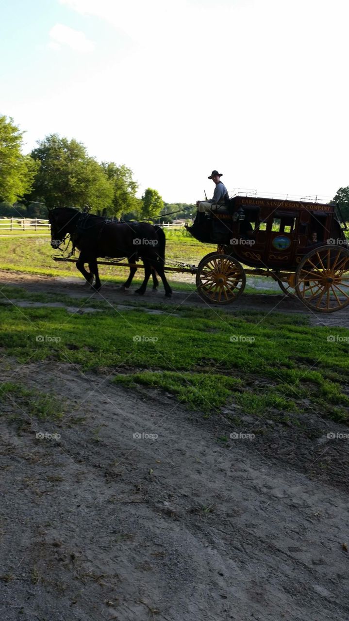 Stagecoach ride 