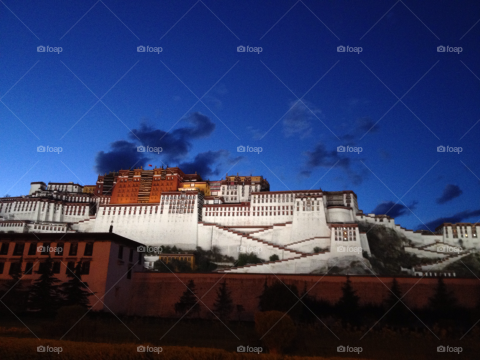 lhasa tibet the potala by Danfish