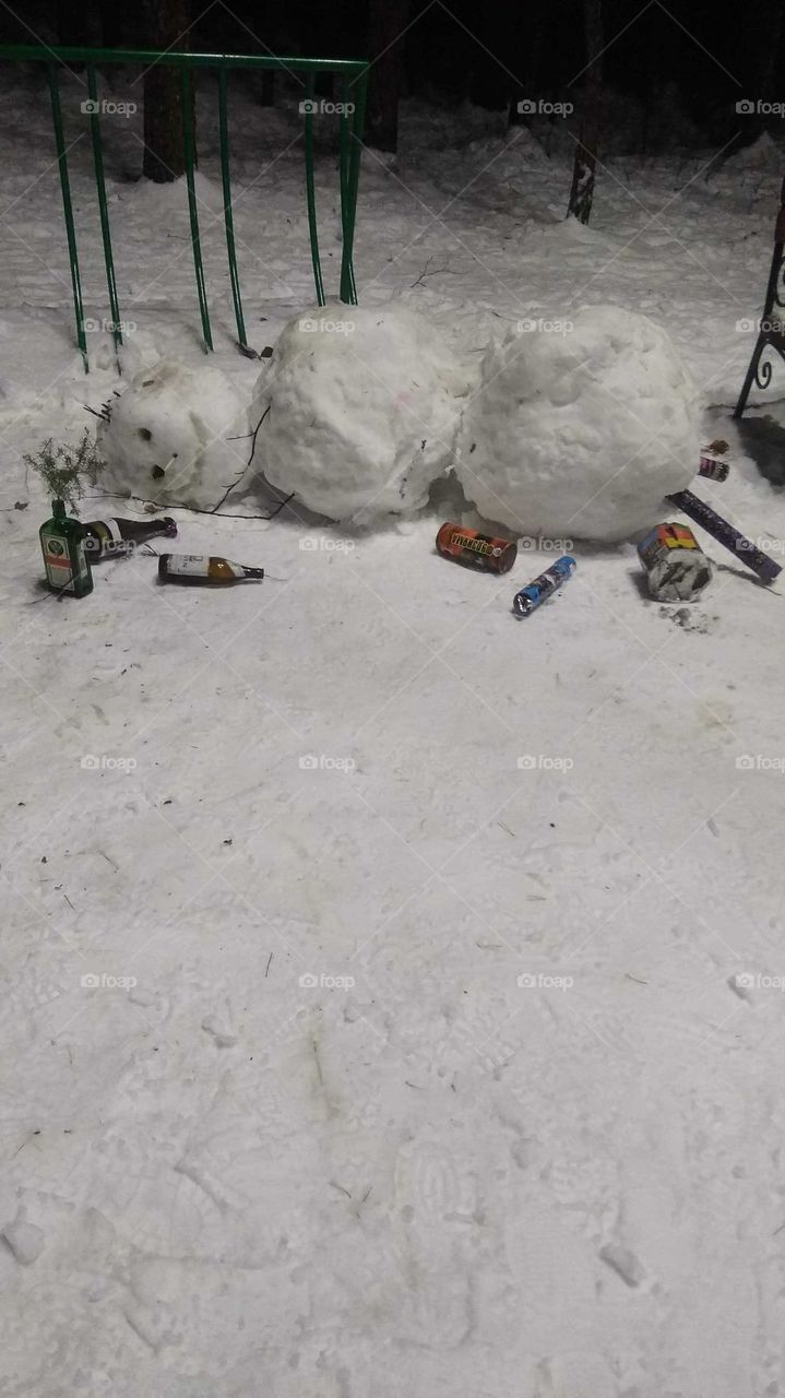 утро 1 января