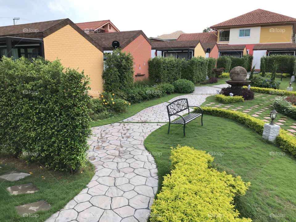 Beautiful resort & garden