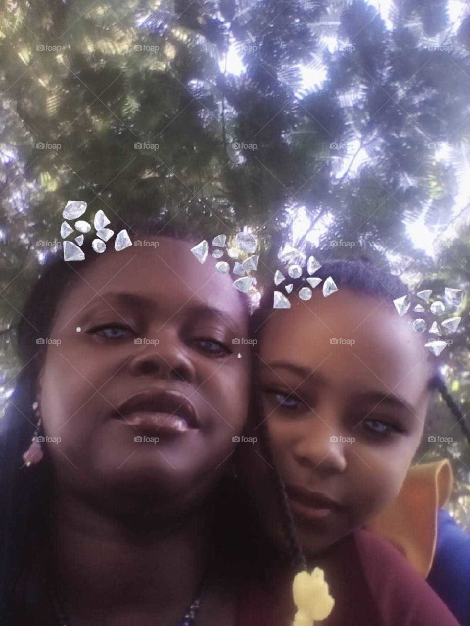 my daughter and I are having the greatest with each other we never leave each other side .