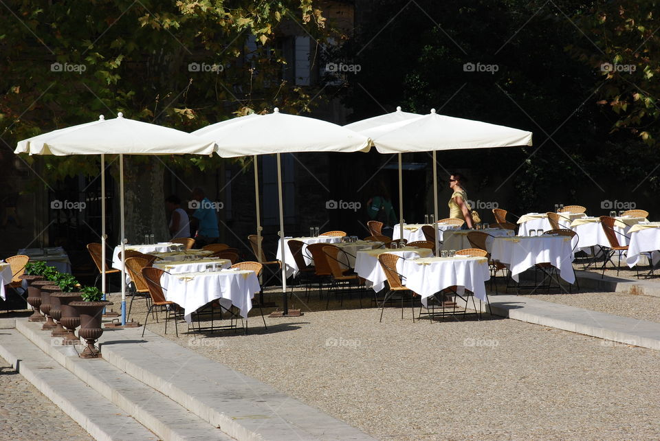 Street restaurant