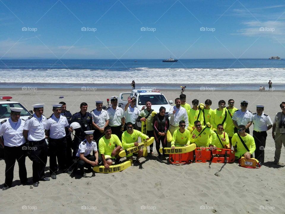 seguridad en playas Chile