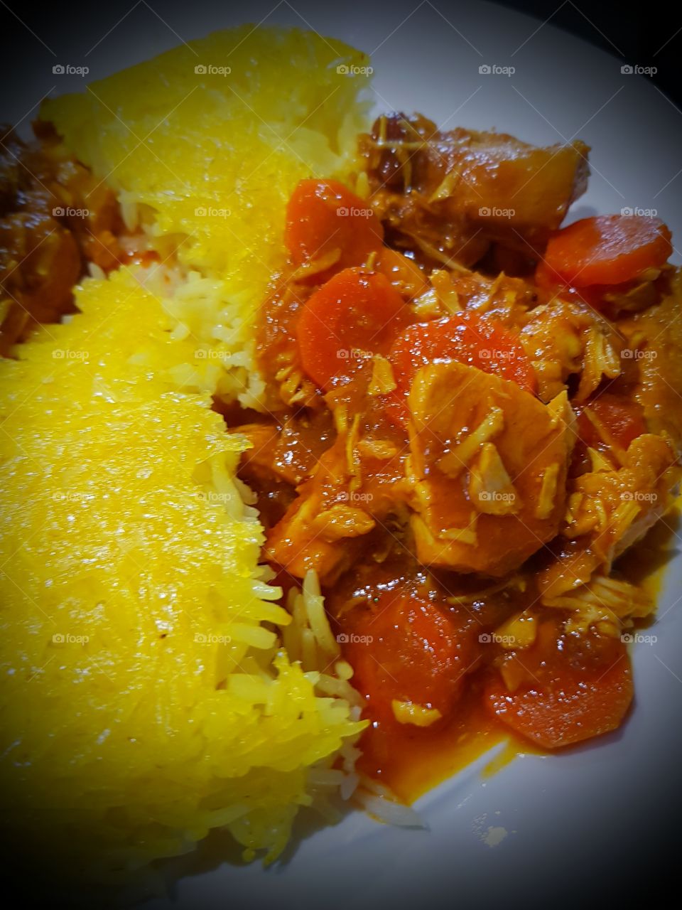 Persian Chicken with Rice