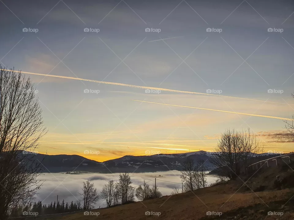 beautiful mountain view
