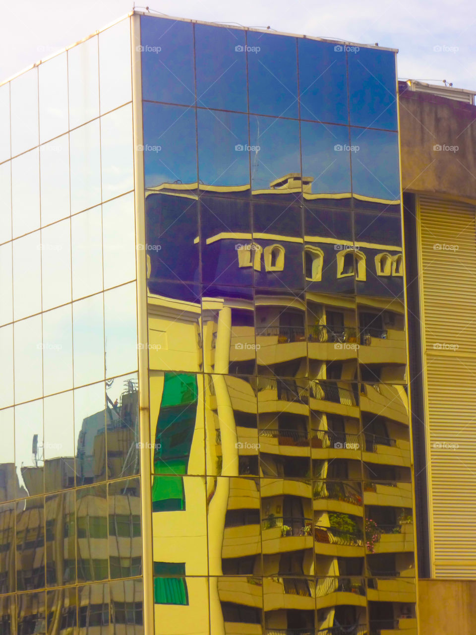 Prédio reflexo 