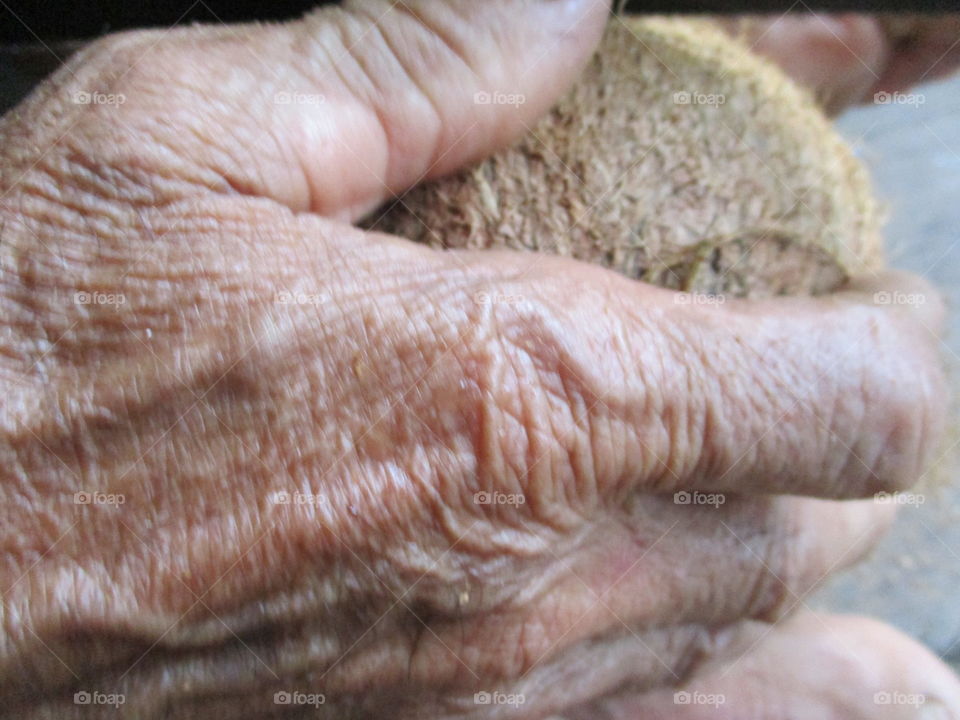 aging hands