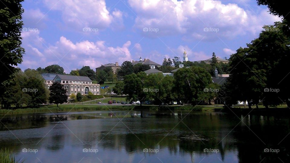 Colgate in Summer. Colgate University on a perfect summer day
