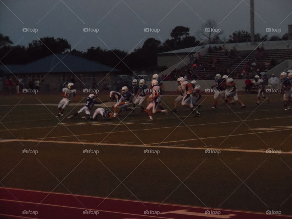 Graham vs Vernon. This is a picture of the football game last night. 👣 🚶 🏃 🔥 💨