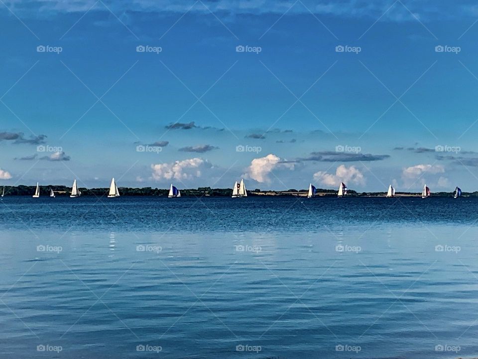 Sailing in the Baltic Sea 