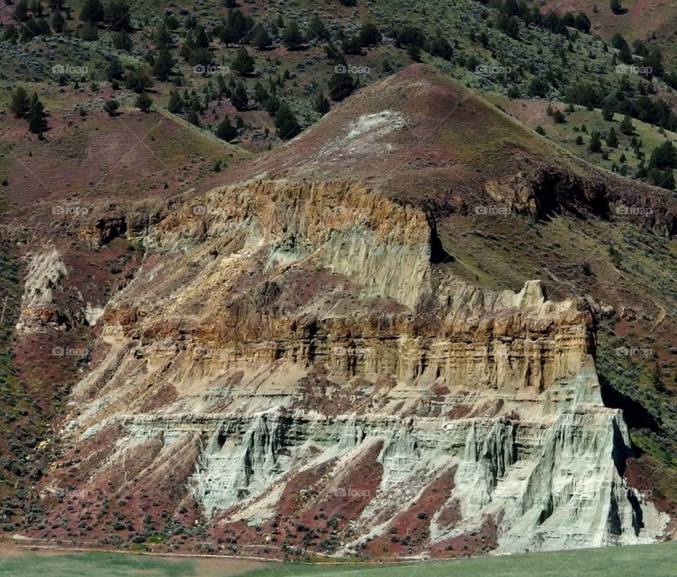 Colored Cliff