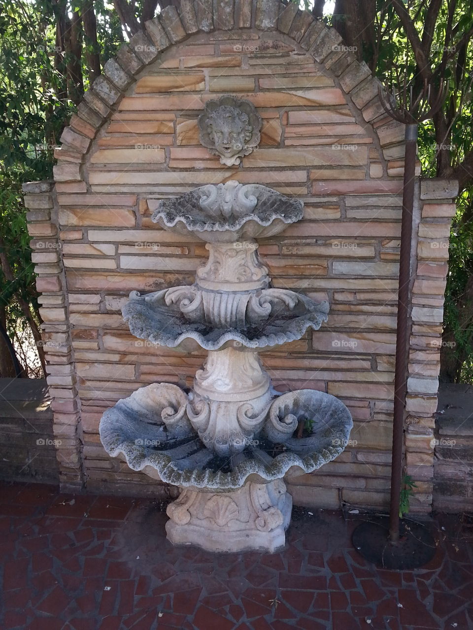 beautiful water fountain