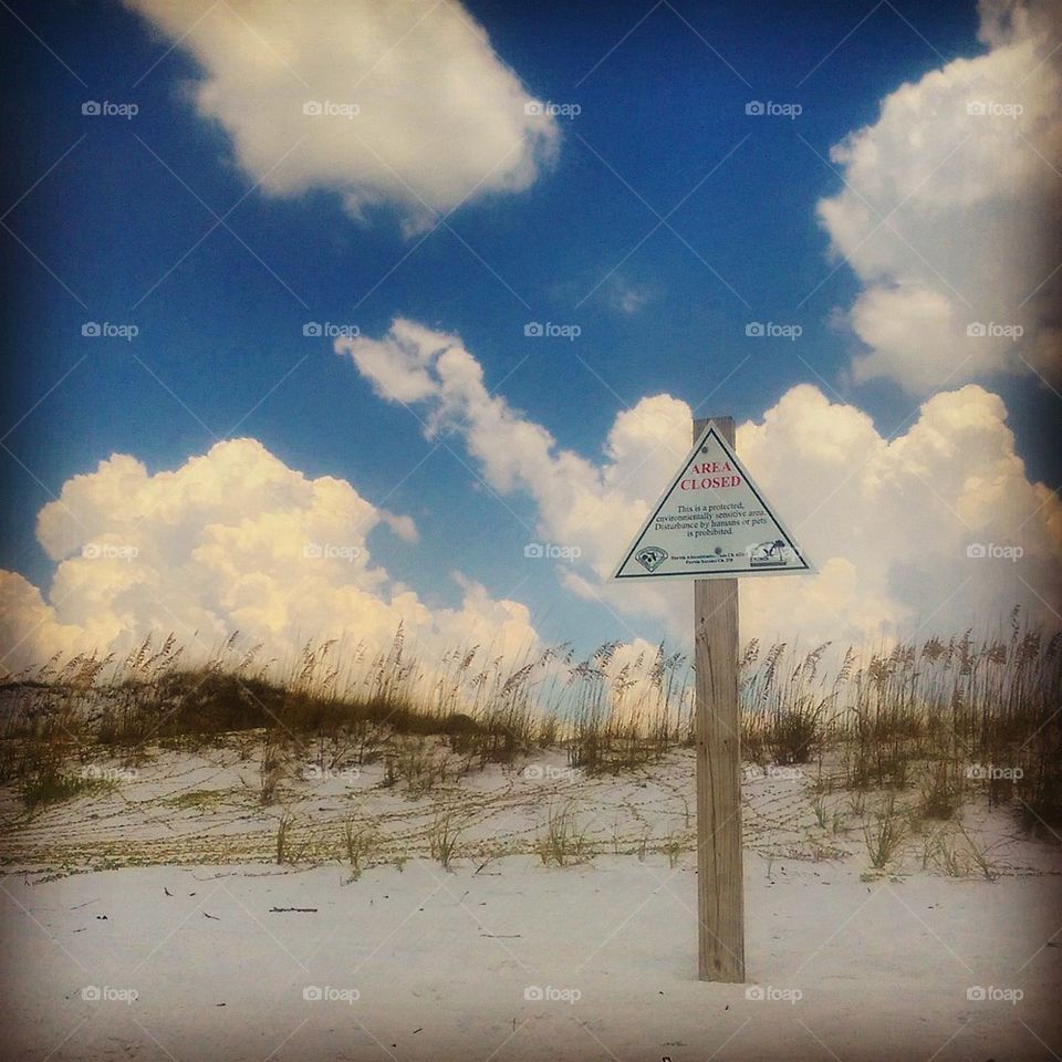 Stay off the  Dunes 