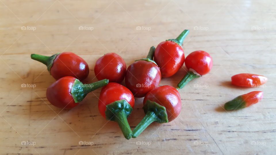 hot chile peppers