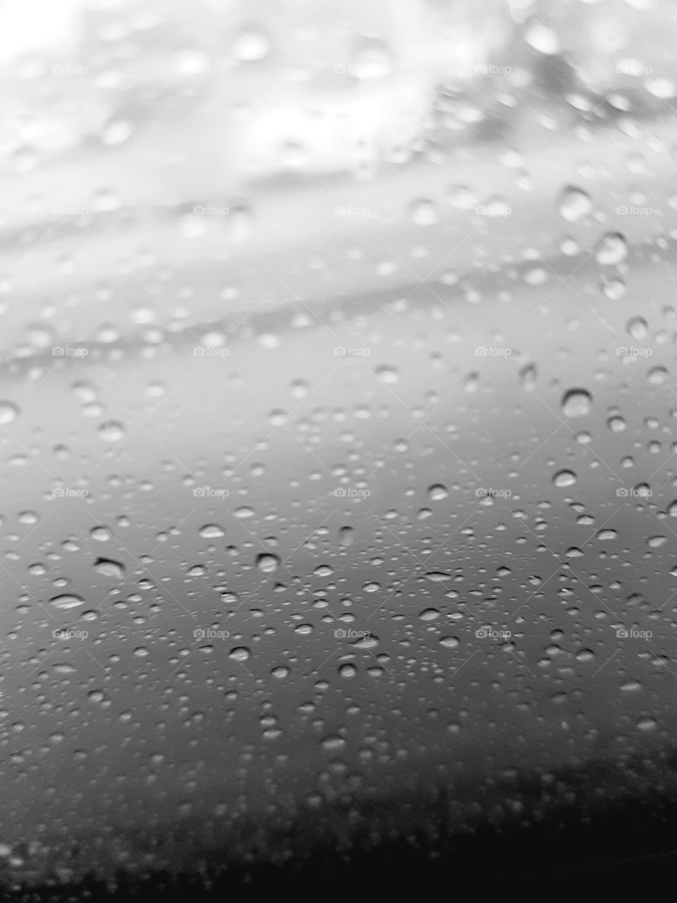 A very rainy day today. But it made for a dramatic picture of the rain on the window.