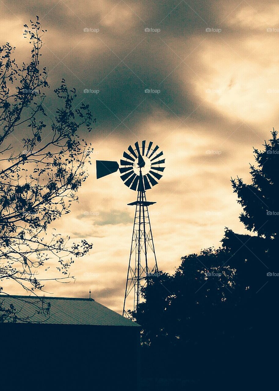 Vintage Windmill