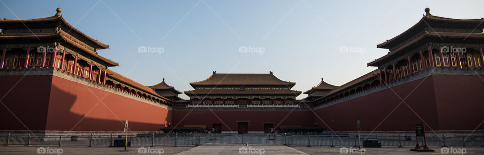 china, Beijing, forbidden city, morning