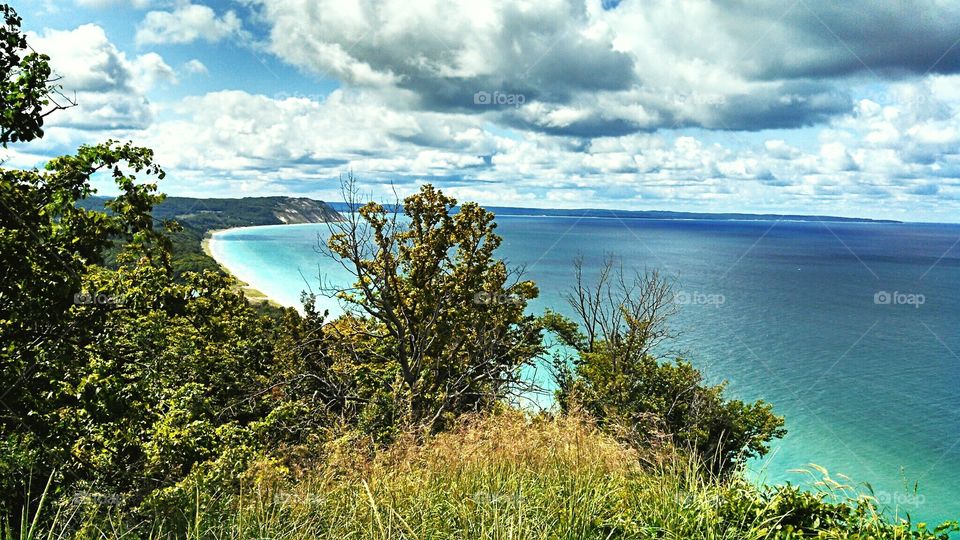 Looking out to the Great Lake