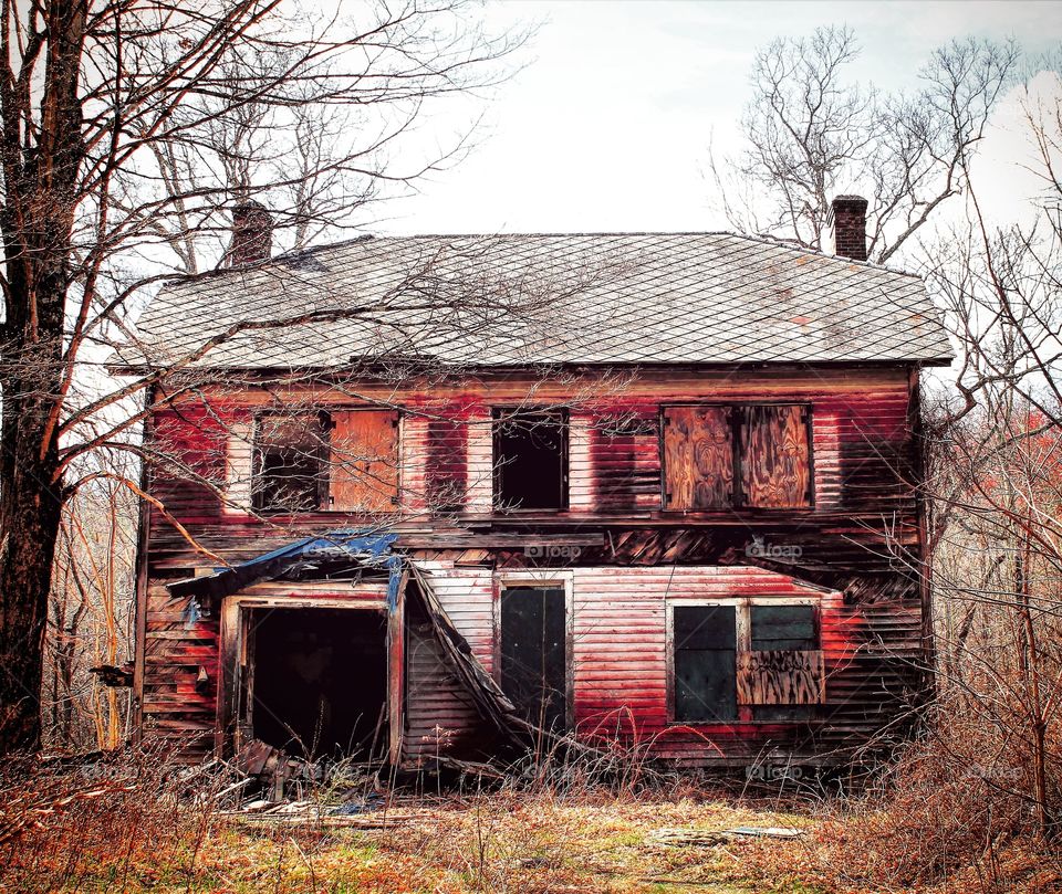 House, Abandoned, Barn, Rustic, Wood