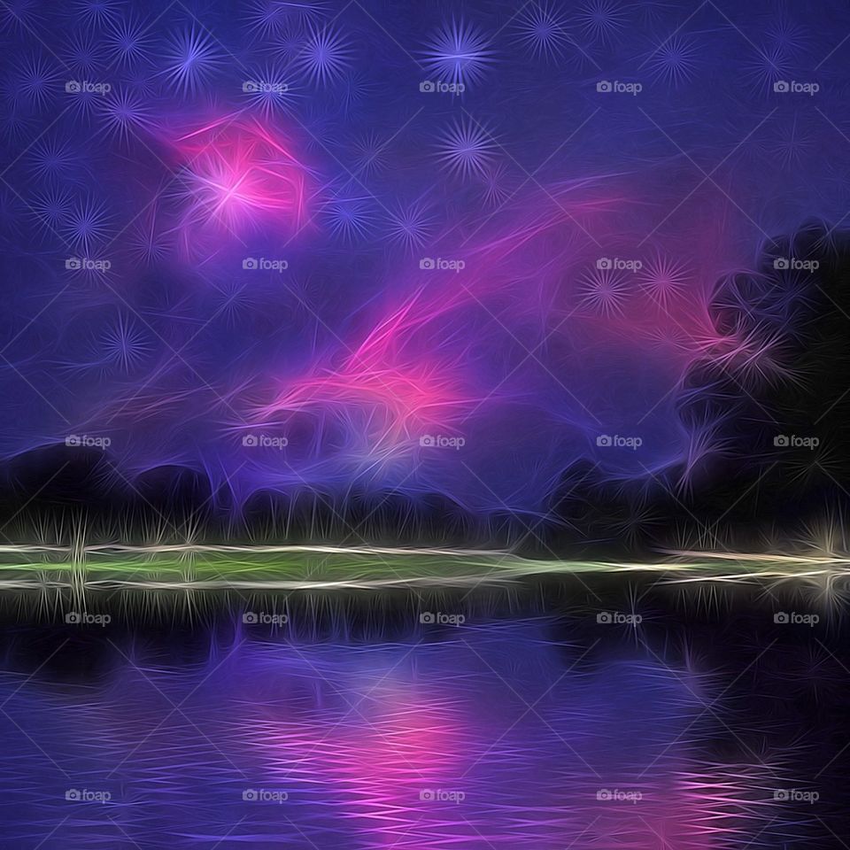 Sky reflection with a little editing..