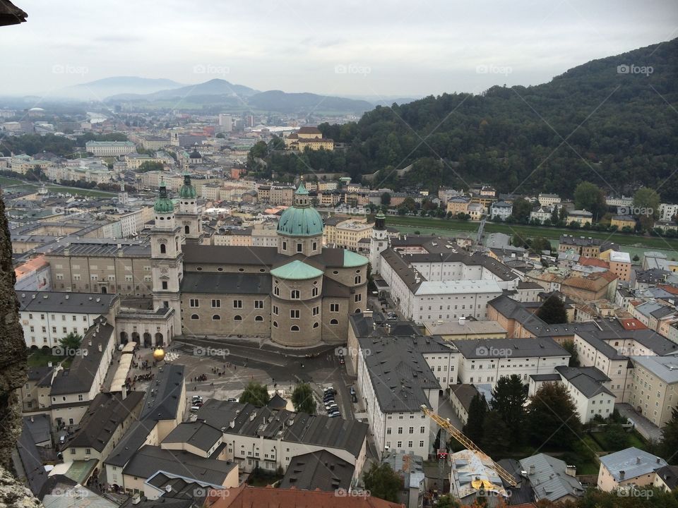 View from Salzburg Castle