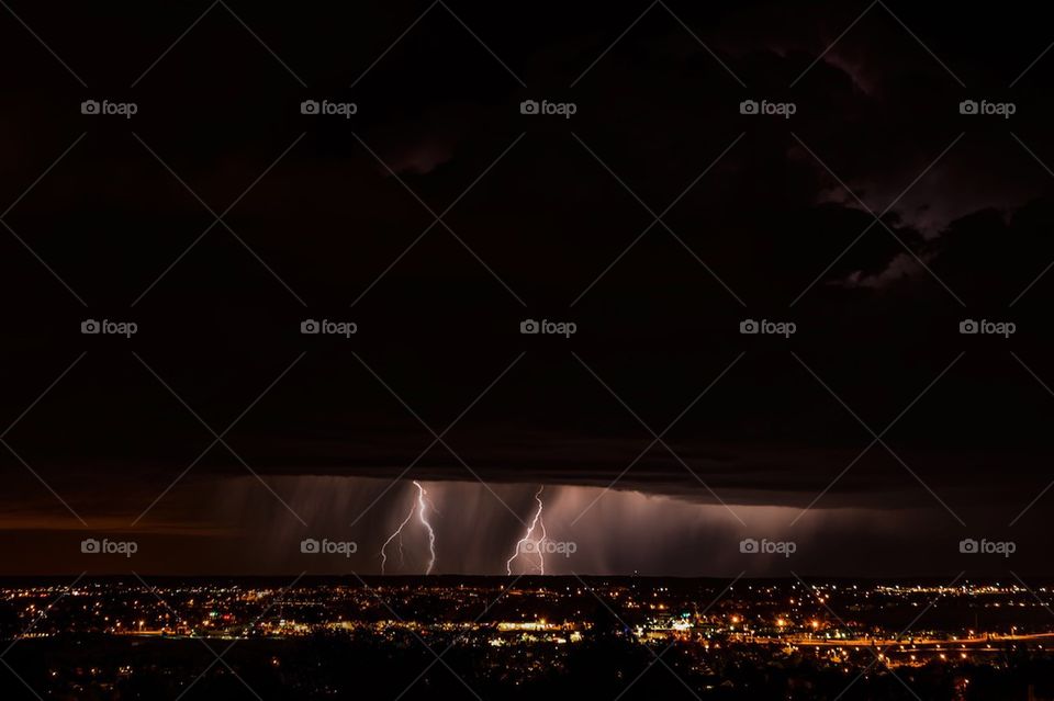 View of lightning