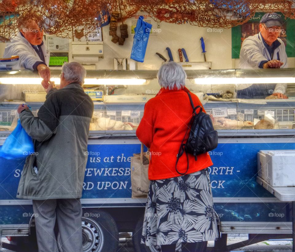 Fish stall