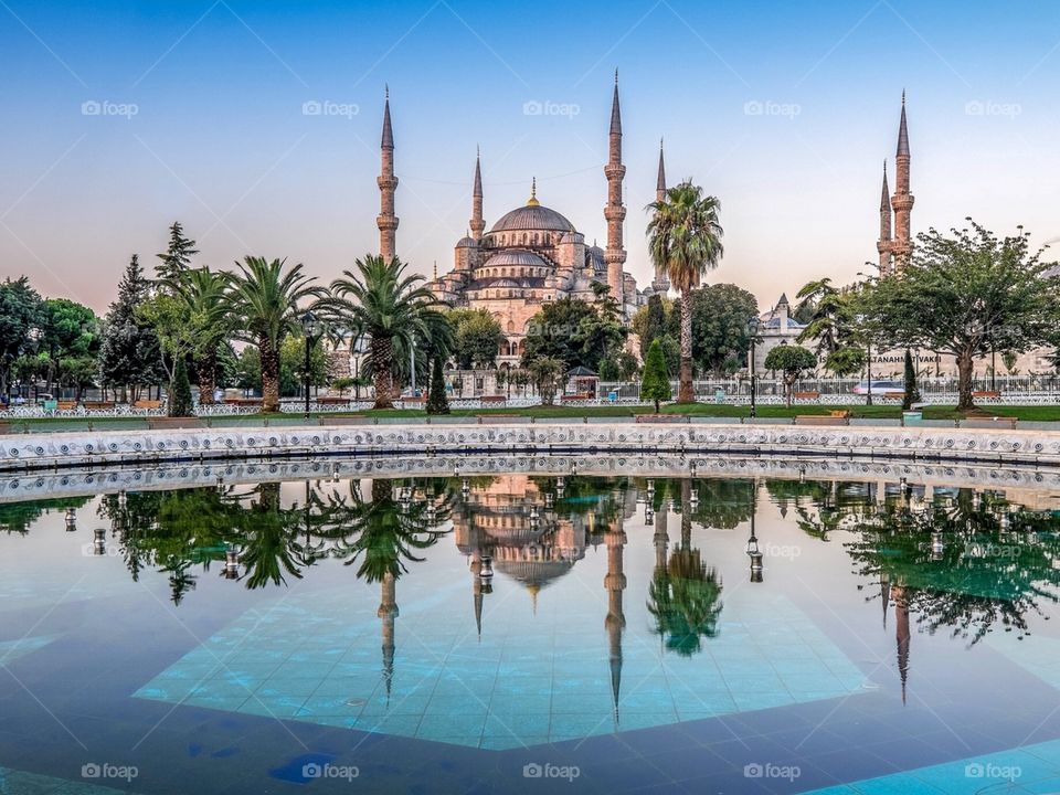 To Old History Ottoman Empire Mosque Sultan Ahmet Mosque Turkey in Istanbul 🇹🇷