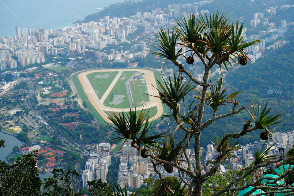 Rio de Janeiro cityscape from above
